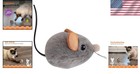 Interactive Cat Toy Squeak Squeak Mouse - Touch-activated Catnip Adventure