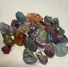 Fancy Sapphire Rough Clean Faceting Rough Gemstones 110 Carats