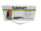 Cuisinart Cek-40 Electric Knife Set W  Bread   Carving Blades   Wood Block Stand
