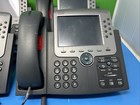 Lot Of 4 Cisco Ip Phone 7975 Business Phone With Stand   untested Read