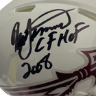 Ron Simmons Signed Auto Florida State White Mini Helmet W  Chof 2008 Beckett Coa