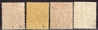 St  Vincent 1913 7 Stamp Sc     104 5  109 And 111 Mh