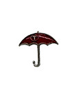 Pair Of Vintage Travelers Insurance Company Lapel Pins Umbrella Logo Tie Tack