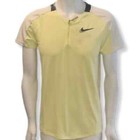 Nike Men s Court Slam Tennis Polo Dd8436-712   Dri-fit Slim Fit Yellow