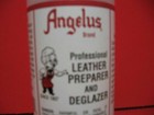 Angelus Leather Preparer   Deglazer 5 Oz - Paint Preparation   Leather Cleaner