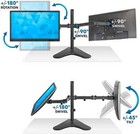Dual Hp Borderless Monitor  22  23  24  Fhd Lcd Led Up 1920 X 1200 Hdmi Monitor