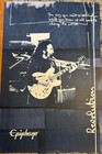 2 John Lennon Epiphone Poster Lot Promo   Live In Nyc Rare Vhs Beatles Original
