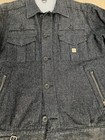 The Smooth Company Vintage Jacket Men s Size Medium Blue Button Up Pockets