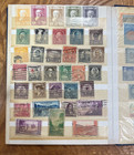 Vintage Postage Stamp Stock Book With Approx  400 Us   World Stamps
