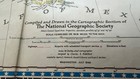 Vintage 1946 National Geographic Road Map Of United States Of America Huge 41x26