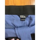 Eddie Bauer Womens Blue Shorts Size 16 Hybrid Pull On Elastic Waist