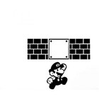 Mario Jump Vinyl Sticker Decal For Macbook Air Pro Laptop Car Window Art Wall