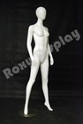High Glossy White Female Mannequin Dress Form Display  md-gf11w--s