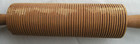Vintage Lefse Wood Rolling Pin Grooved Corrugated Scandinavian 17 5 Inch