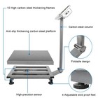 Heavy Duty 661lbs Electronic Industrial Commercial Platform Scale Lcd Display