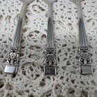 Set Of 3 Vintage 1936 Oneida Community Coronation Teaspoon Silverplate 6 1 8 