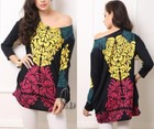 Au Stock Women Knitted Long Sleeve Loose Pullover Casual Sweater Jumper Top T151