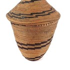 Tutsi Basket With Lid Rwanda