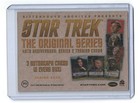 Promo Card P3 Rittenhouse Archives 2008 Star Trek Tos 40th Anniversary Series 2