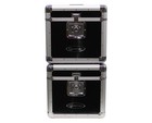 Odyssey Klp2blk Krom Stackable Record Case For 70 12  Vinyl Records   Lps Black