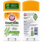 2- Pack Arm   Hammer Essentials Natural Deodorant Fresh 2 50 Oz
