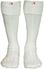 Scottish Irish Off White Kilt Hose Socks Men Size Large Sporrans Flashes New Aar