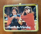 Vintage Mork And Mindy Metal Lunch Box And Thermos Robin Williams Pam Dawber
