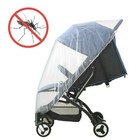 2 Pcs Baby Stroller Mosquito Insect Net Full Cover Pram Bassinet Car Seat Bl-wh