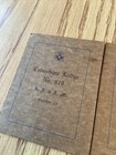 Arcana Lodge No  717  Columbian 819 Masonic Lodge Freemasons Invite 1911  h