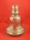 Antique German Glass Medical Bottle Bell Rare