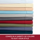 Mellanni 100  Cotton 400 Thread Count Bed Sheet Set  Deep Pockets  4-piece
