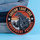 Custom Embroidered Logo Patch  Personalized Logo Patches  Logo Iron On Patch