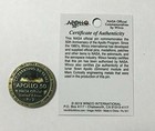 Nasa Apollo 11 Program 50th Anniversary Lapel Pin Contains Flown Command Modu   