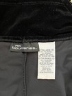 Vintage 90s No Boundaries Xl Juniors 15 Black Stretchy Velvet Dress Rosettes