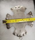 Early Hudson Bay Era Cross  Native American Fur Trade Silver Pendant