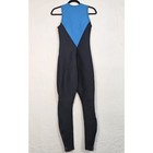 O neill Sleeveless Full Wetsuit Farmer John Size W 10 Black blue Neoprene