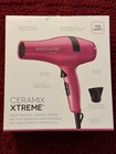 Babyliss Pro Ceramix Xtreme 2000w Ceramic Hair Dryer Pink Cold Shot
