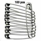 100 X Extra Large Safety Pins 2 Inches Sewing Craft Safety Pin Needles Fasten
