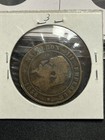1856-ma France 10 Centimes Scarcer Date Nice Details Old World Coin