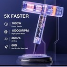 Hair Blow Dryer 150000 Rpm  200 Million Negative Ionic Blow Professional