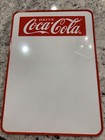       new Magnetic Coca-cola White Board Sign 1996 10    X 14    W 2 Coke Magnets