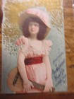  2 1895 Victorian Trade Cards Small Girls National Yeast Woolson Spice 