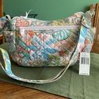 Vera Bradley On The Go Crossbody - Rain Forest Canopy - Nwt - Was  80