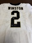 Jameis Winston Saints Game Used Worn Jersey 9 26 21 Vs Pats Hammered Inscribed