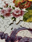 Vintage Springbok 1965 Bouquet Of Flowers Round Puzzle Jigsaw Puzzle As Is Read