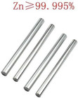 4pcs Pure Zinc Rod 100mm X 10mm  High Pure Zinc Rods  High Purity 99 995   Lengt