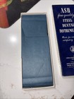 Ash Vintage Steel Dental Instruments In Box Amalgamated Dental Piccadilly London