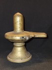 Antique Traditional Indian Bronze Sculpture Shiva Lingam Big Size Collectible