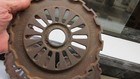 6 Old  Ihc  1977a   Cast Iron Planter  Seed Plate     Wood Stove Trivet Craft