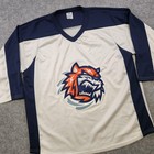Bridgeport Sound Tigers Hockey Jersey Mens Xl Ahl Hockey Pro Sport Shirt
